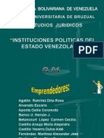 Instituciones Politicas Del Estado Venezolano