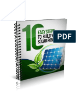 B 10 Easy Steps To Build Your Solar Panels