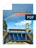 Statistik Daerah Kecamatan Banjit 2015