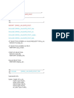 IMP Report ZMM01 Validate, Display ALV, Post, Download Error