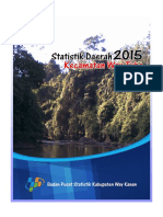 Statistik Daerah Kecamatan Way Tuba 2015