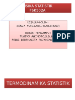 Termodinamika Statistik-Senja