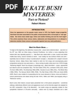 Download The Kate Bush Mysteries Fact or Fiction by Robert Moore SN33030824 doc pdf