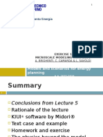 Dipartimento Energia Dipartimento Energia: Models and Scenarios For Energy Planning