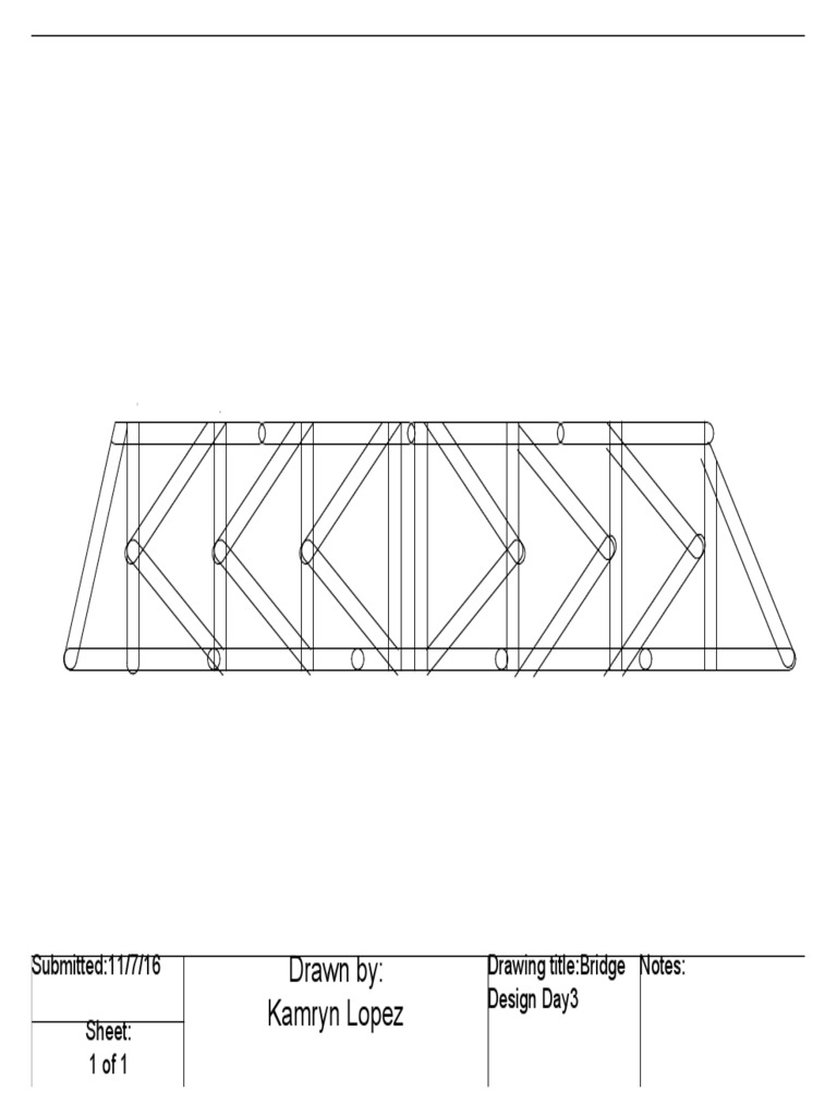 Bridge Design Notes - Day 3 | PDF