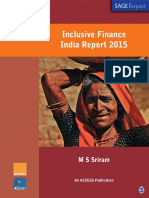 Inclusive Finance India Report 2015