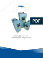 Manual Del Usuario Convertidores de Frequencia NX PDF