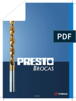 Acero Rapido Brocas Presto