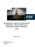 UEA Actualización pedagógica