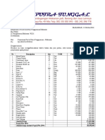 No Description Qty UOM Unit Price Ext. Amount