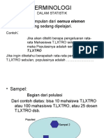 Terminology Statistika