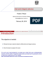 Differential and Integral Calculus: Frederic Trillaud