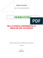 Derrotero de La Costa Ecuatoriana PDF