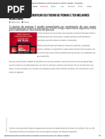 8 Maneiras de Intensificar Seu Treino de Pernas e Ter Melhores Resultados - Treino Mestre