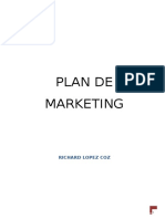 Plan de Marketing de LA PANADERIA