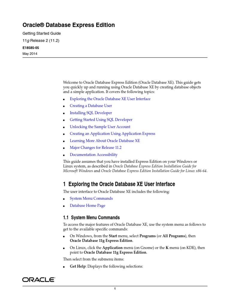 What Is Oracle Database Express Edition 2? – QAGT