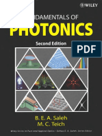 Fundamentals of Photonics PDF