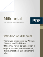 Millennial: The Definition and Characteristics