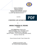 Certificates Div Presscon2016