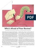 Who is Afraid of Peer Review