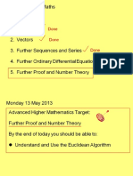 Advanced Higher Mathematics 3.5