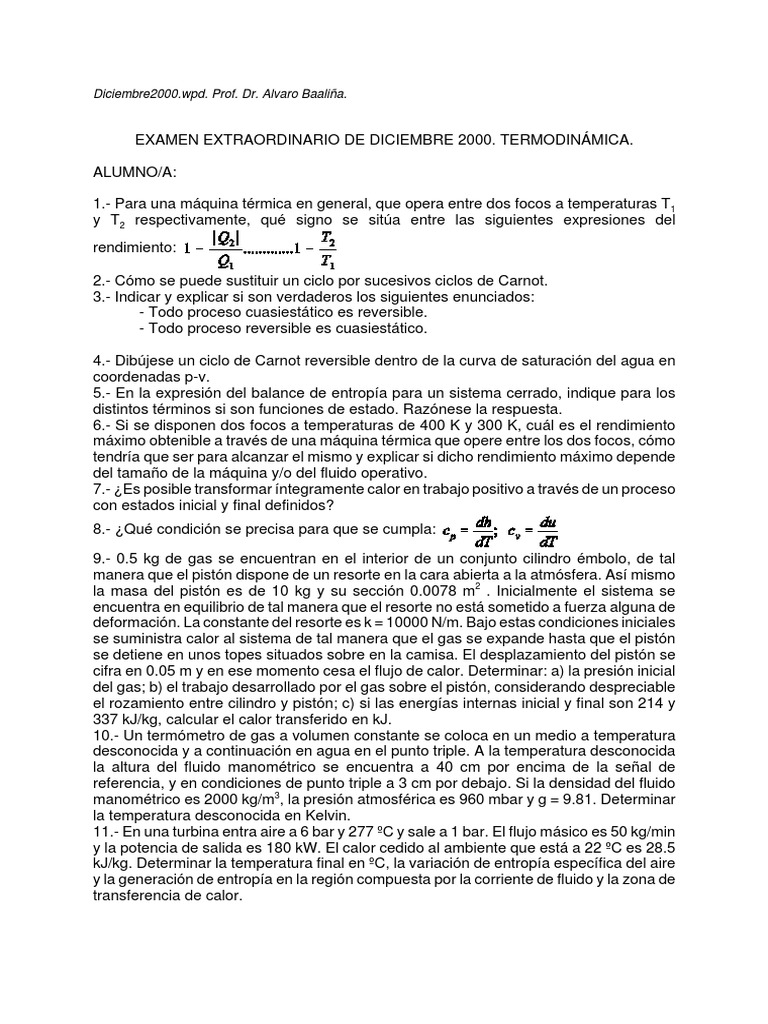 Termo Exergia PDF | PDF | Calor | Termodinámica