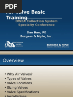 Air Valve Basic Training