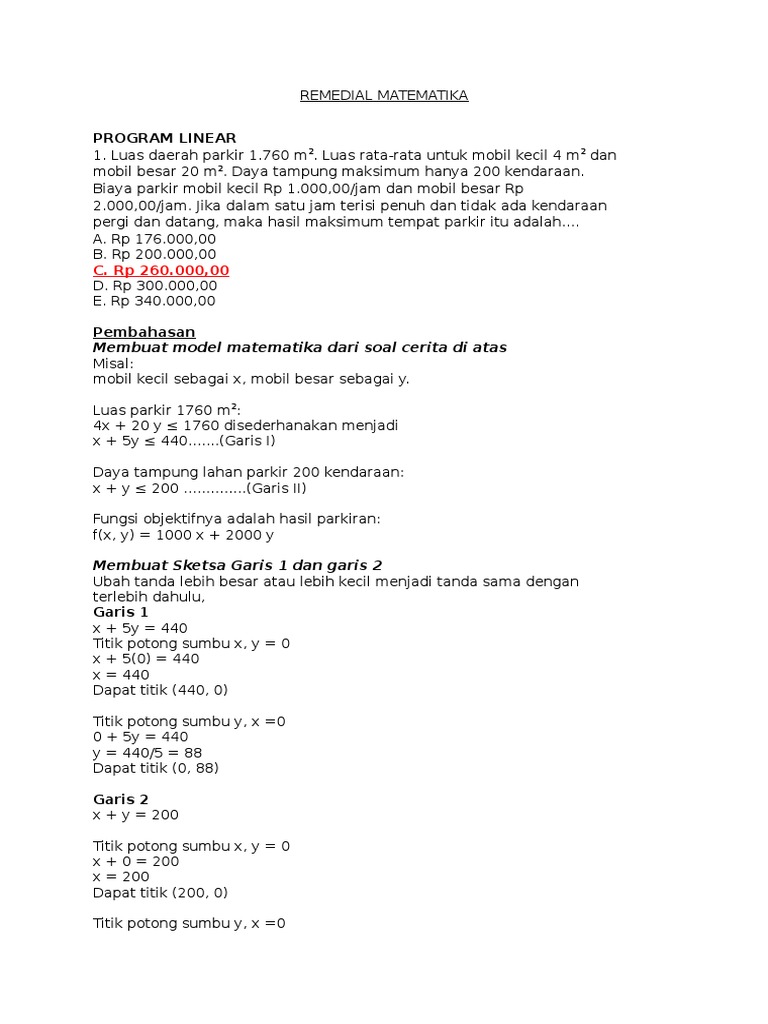 Remedial Matematika