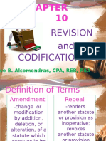 Revision and Codification: Janice B. Alcomendras, CPA, REB, REA