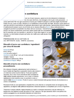 Biscotti Al Burro Con Confettura, La Ricetta Di Sonia Peronaci PDF