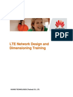 Huawei-LTE Network Design and Dimensioning Training Material