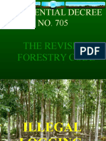 Presidential Decree NO. 705: The Revised Forestry Code