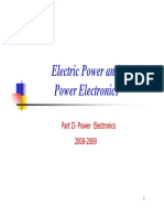 Electric Power and Power Electronics