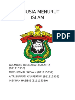 Manusia Menurut Islam