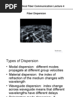 EE 230: Optical Fiber Communication Lecture 4 Fiber Dispersion