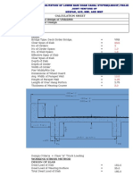 Calculation Sheet Structure: Structural Design of VRB/DRB Component: Slab Girder Design Feature: VRB RD: Data