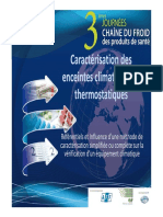 Caractérisation Des Caractérisation Des Enceintes Climatiques Et Enceintes Climatiques Et Thermostatiques Thermostatiques