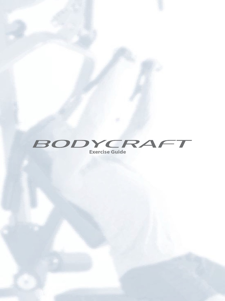 Bodycraft Strength Training Guide | PDF | Arm | Shoulder