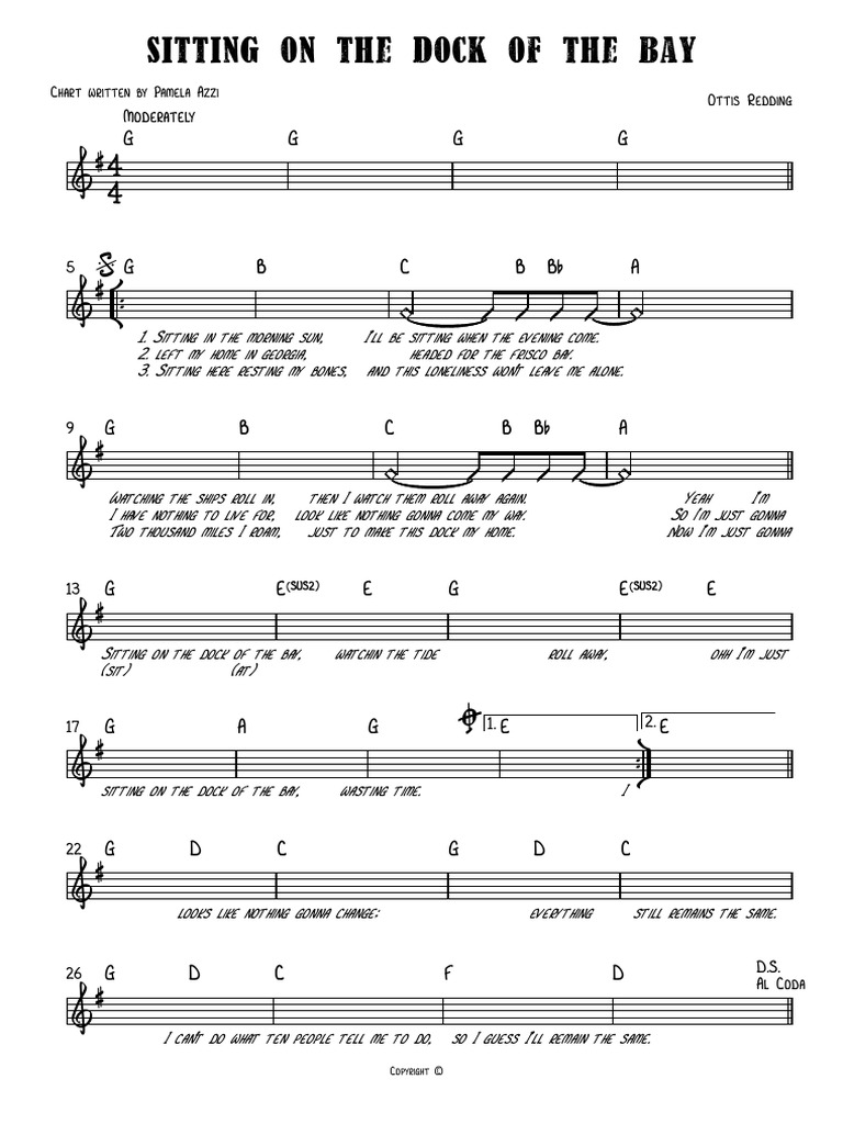 Sitting On The Dock Of The Bay Paroles Sitting-on-the-Dock-of-the-Bay-Full-Score.pdf