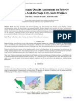 Historical Landscape Quality Assessment on Priority Area of Banda Aceh Heritage City, Aceh Province