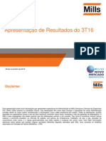 Apresentação de Resultados Do 3T16