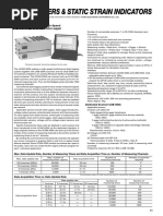 Data Loggers & Static Strain Indicators: UCAM-500A