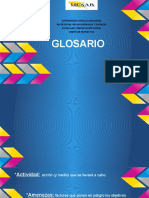 Glosario, Diseño de Proyecto
