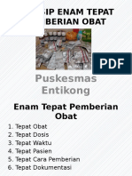 Prinsip Enam Tepat Pemberian Obat