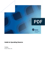 Guide To Operating Reserve