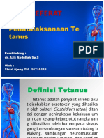 Penatalaksanaan Tetanus