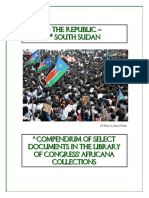 An Annotated Bibliography of South Sudan