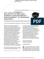 Business Strategy and The Environment Sep/Oct 2002 11, 5 Proquest