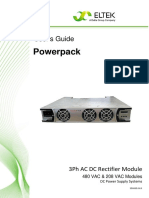 013 - UserGde - Powerpack 3PhAC DC Rectifier Mod - 2v1 PDF