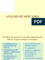 Analisis de Mercado